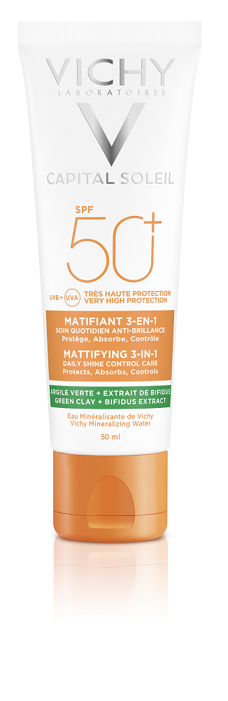 Image of Vichy Capital Soleil Matterende 3-in-1 zonnebrand SPF50+