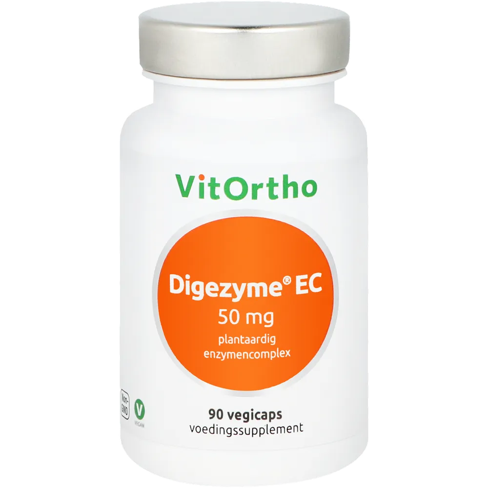 VitOrtho Digezyme* EC 50mg Capsules afbeelding