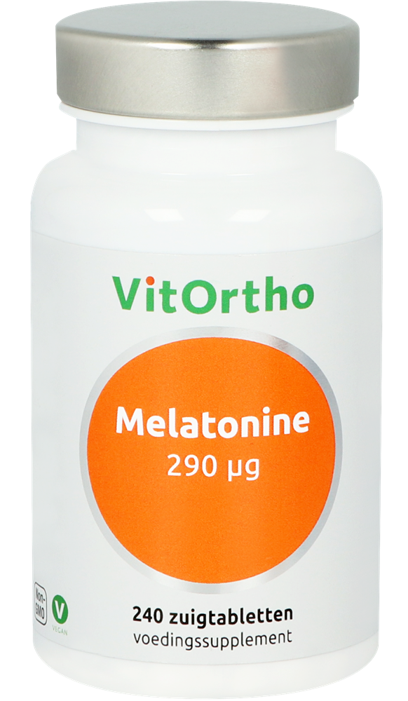 VitOrtho Melatonine 290 µg Zuigtabletten