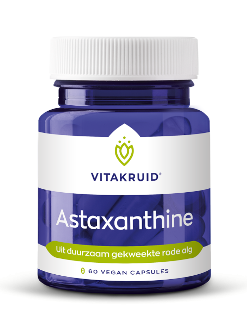Vitakruid Astaxanthine Astapure® 4mg duurzaam gekweekte alg afbeelding