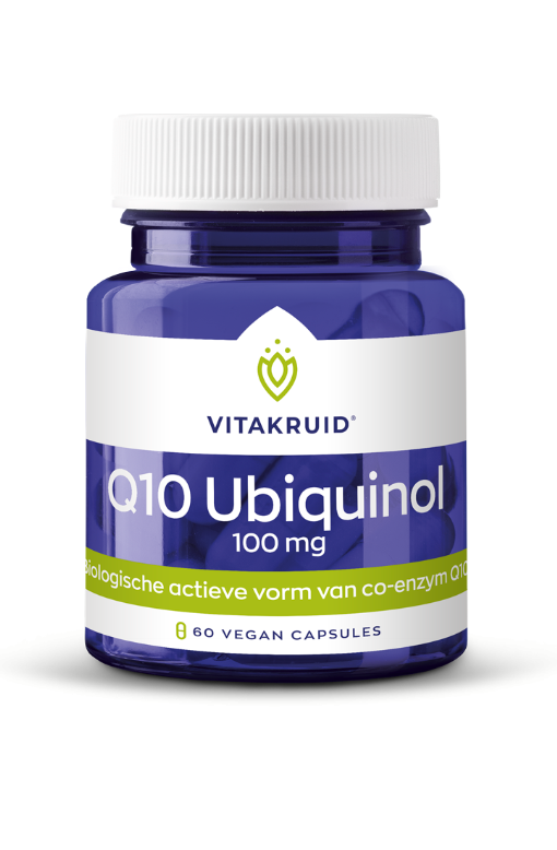 Vitakruid Co-enzym Q10 Ubiquinol 100 mg 60 afbeelding