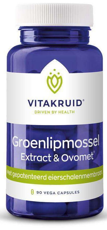 Vitakruid Groenlipmossel extract & Ovomet Eierschaalmembraam
