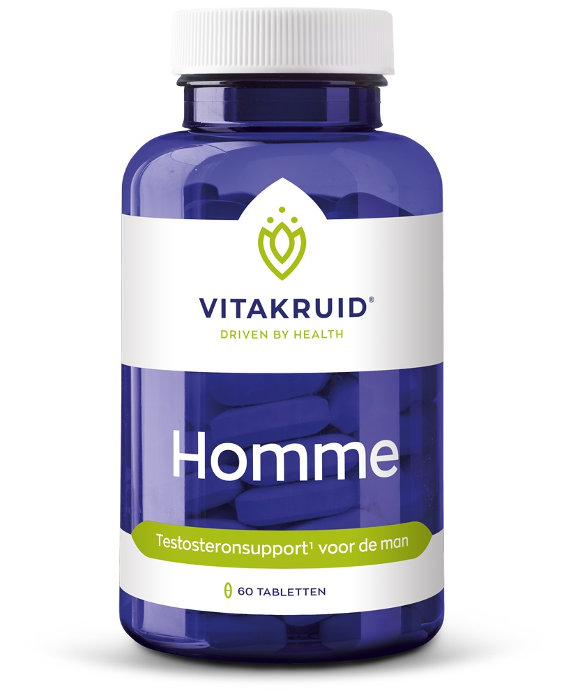 Vitakruid - Homme testosteronsupport voor de man - 60 Tabletten