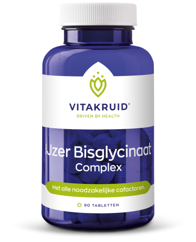Vitakruid Ijzer Bisglycinaat Complex Tabletten