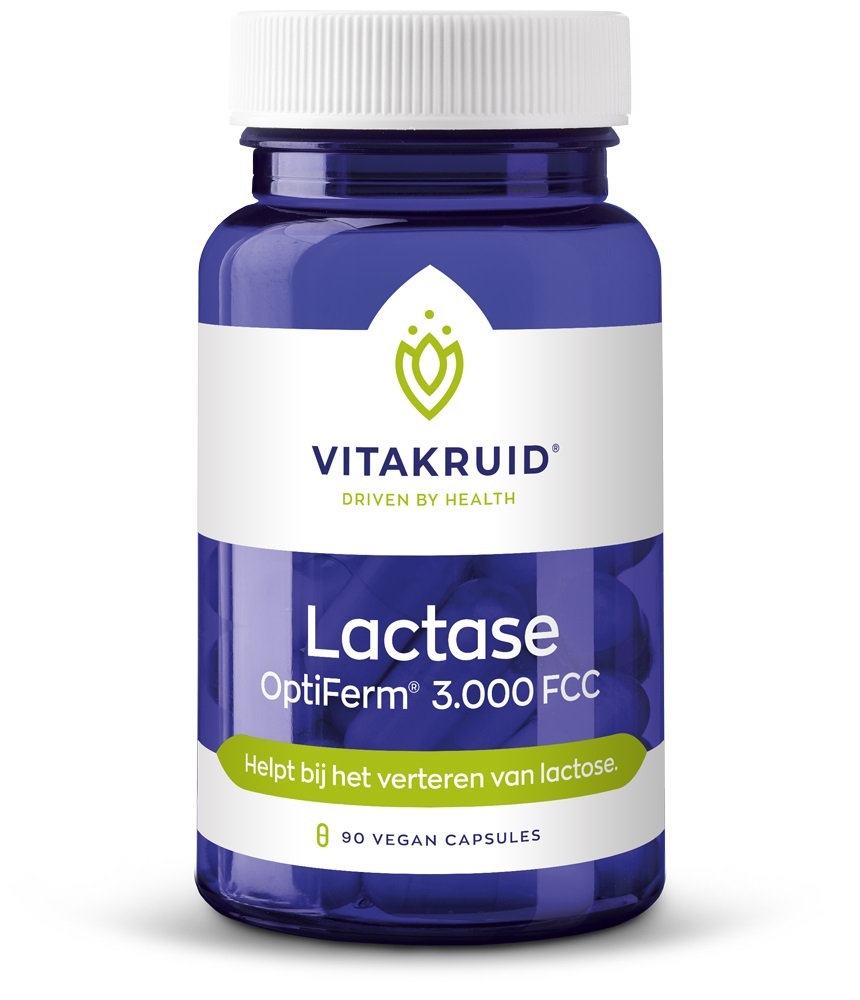 Vitakruid - Lactase OptiFerm® 3.000 FCC - 90vcaps