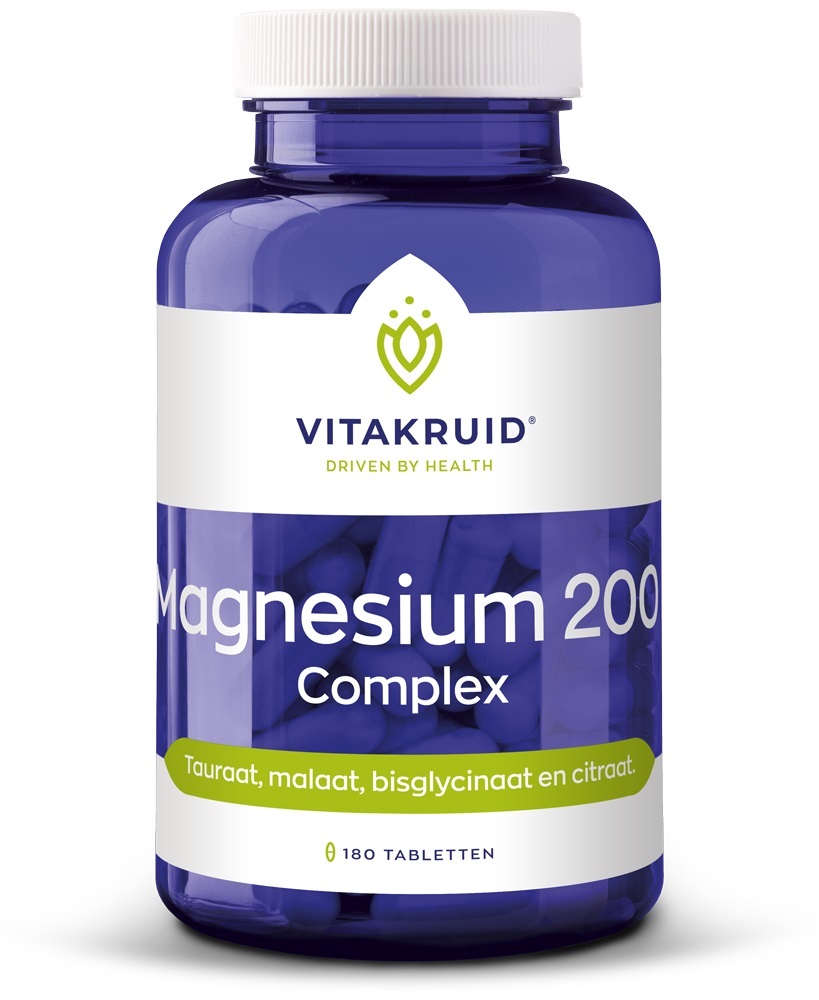 Vitakruid - Magnesium 200 complex - 180 Tabletten