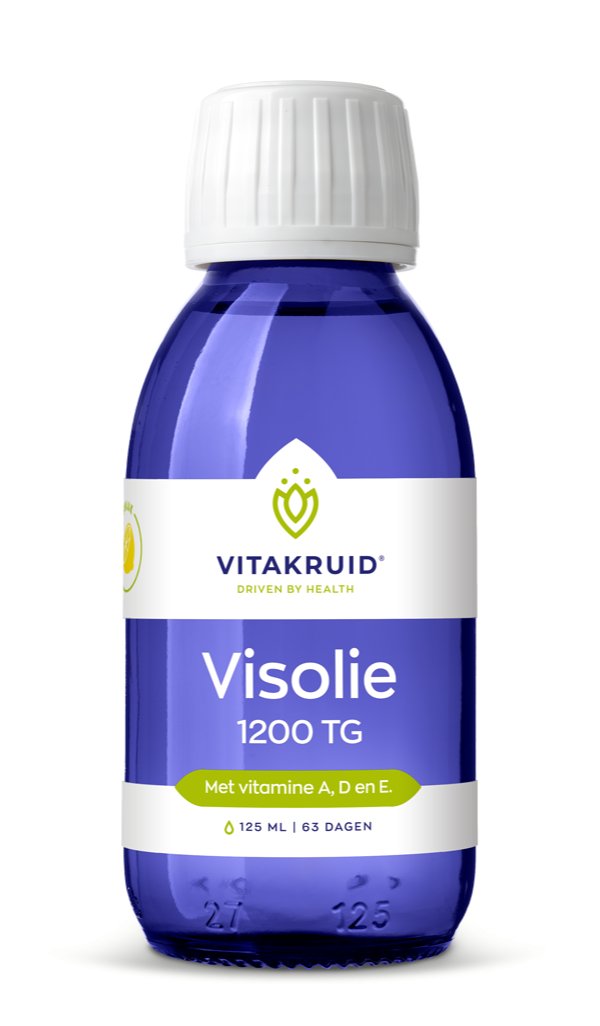 Vitakruid Visolie 1200 Vloeibaar Triglyceriden met A, D & E