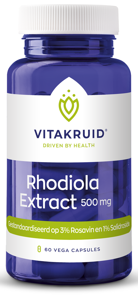 Vitakruid Rhodiola Extract 500mg Capsules