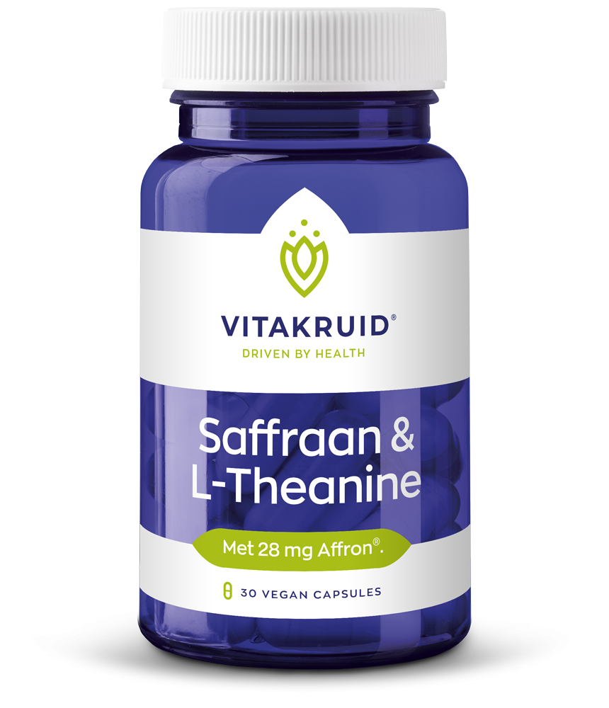 Vitakruid Saffraan & L-Theanine Vegacapsules