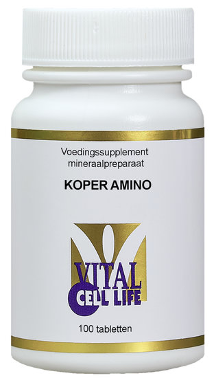 Vital Cell Life Koper Amino Tabletten afbeelding