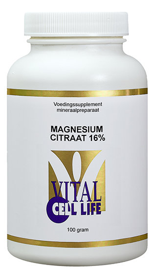 Vital Cell Life Magnesium Citraat 16% Poeder