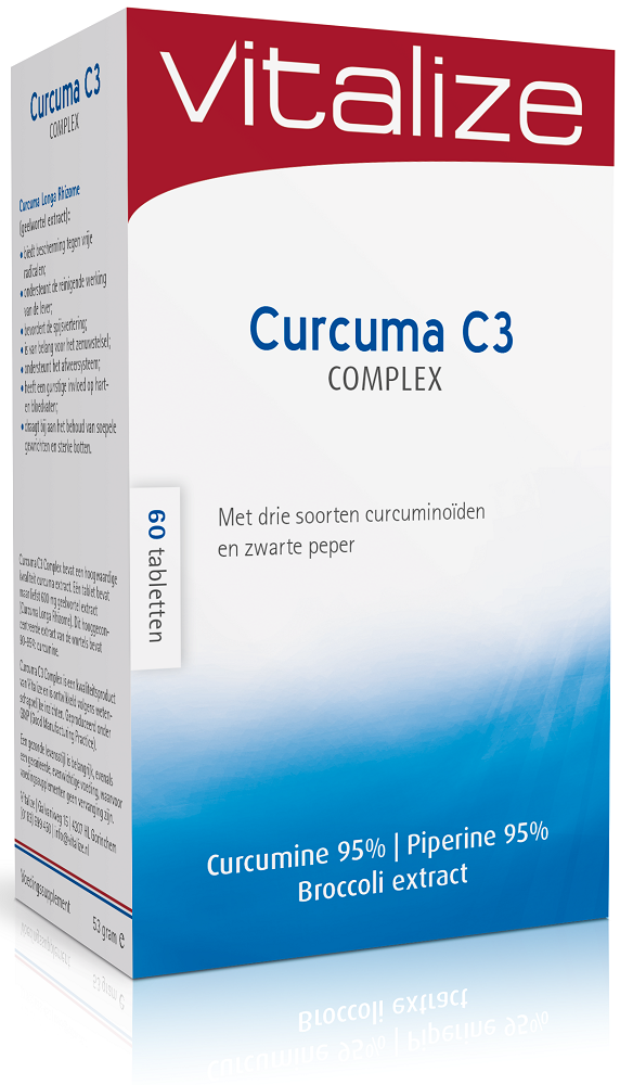 Vitalize Curcuma C3 Complex Tabletten 60st afbeelding