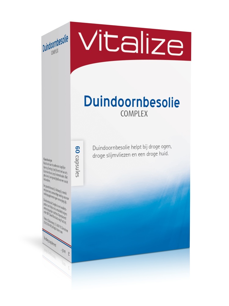 Vitalize Duindoornolie 120 capsules - Omega-7 vetzuren