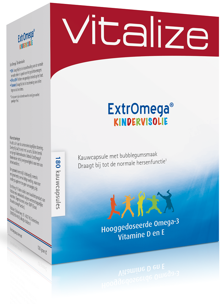 Vitalize ExtrOmega Kindervisolie Capsules