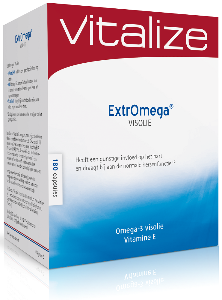 Vitalize ExtrOmega Omega 3 Voordeel Capsules 180st