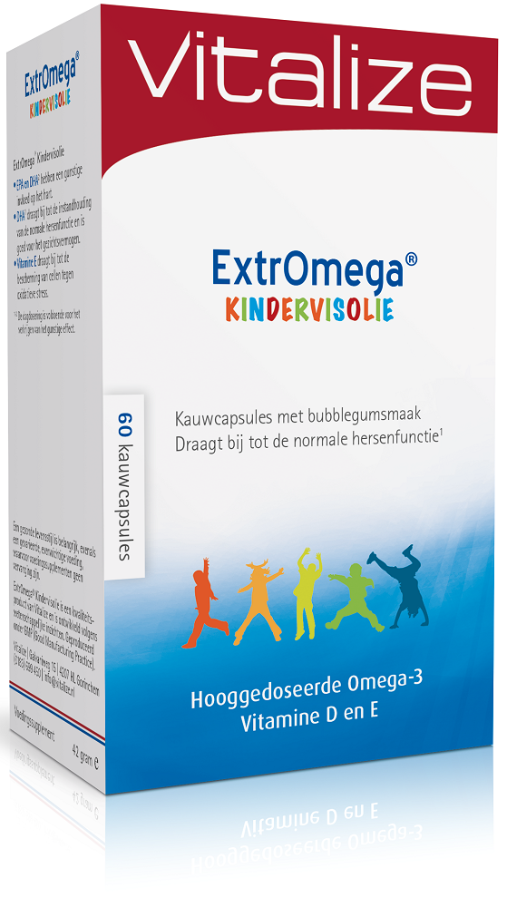 Vitalize Extromega Kindervisolie Capsules
