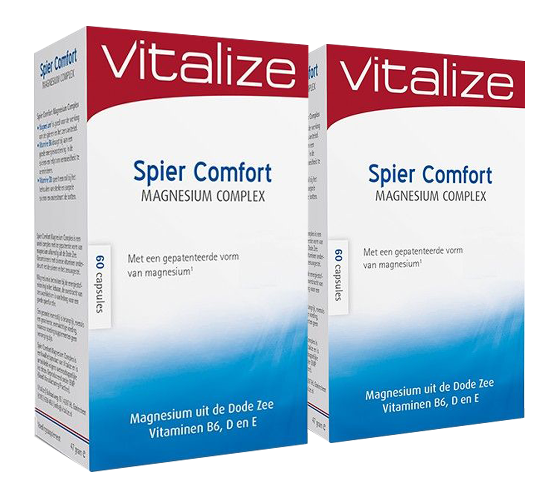 Vitalize Spier Comfort Magnesium Complex Capsules Voordeelverpakking