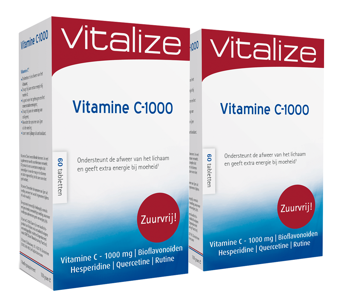 Vitalize Vitamine C-1000 Tabletten Voordeelverpakking