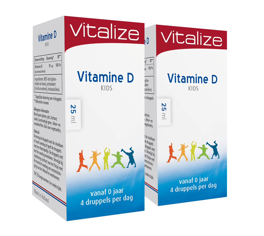 Vitalize Vitamine D Kids Voordeelverpakking
