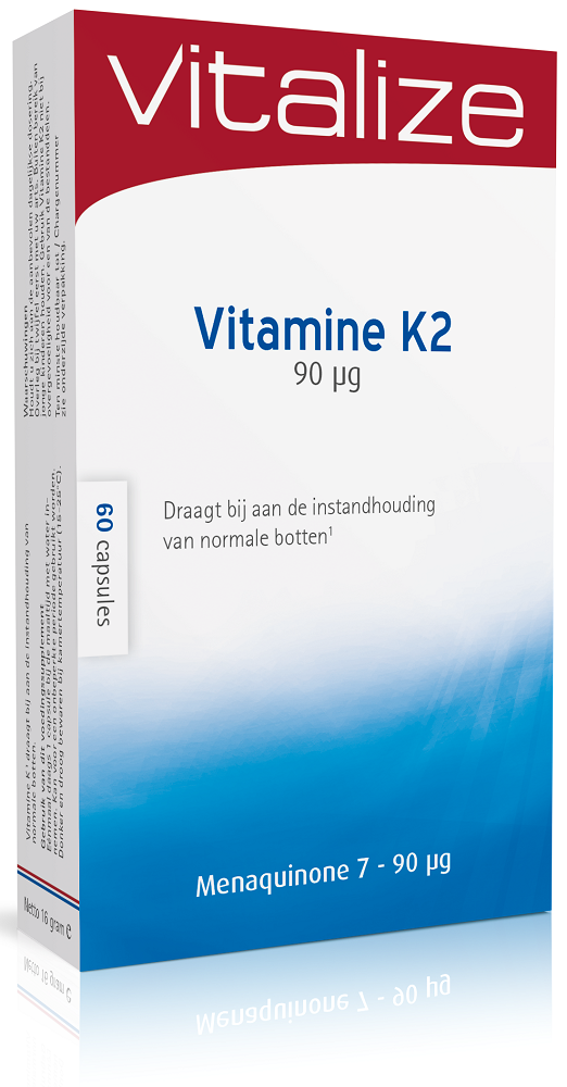 Vitalize Vitamine K2 Capsules 60st afbeelding