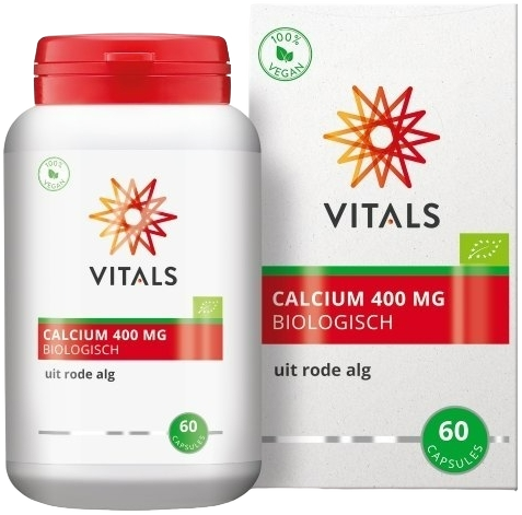 Vitals Calcium 400 Biologisch Capsules afbeelding