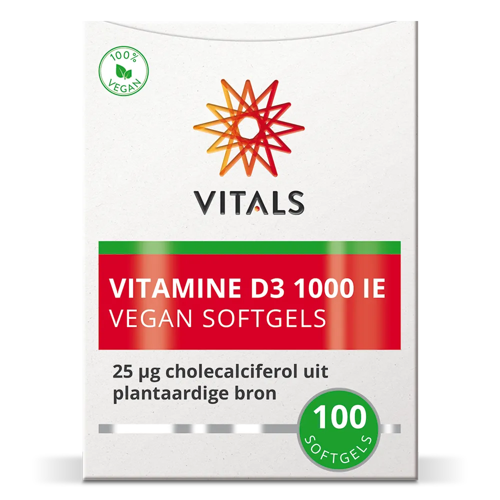 Vitals D3 1000 IE Softgels