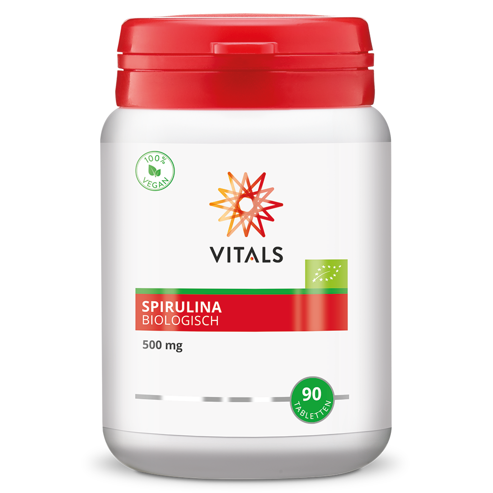 Vitals Spirulina Biologisch Tabletten afbeelding