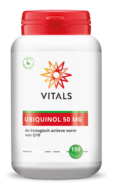 Vitals Ubiquinol 50mg Softgels