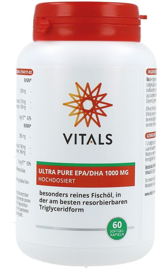 Afbeelding van Vitals Ultra Pure EPA-DHA 1000mg