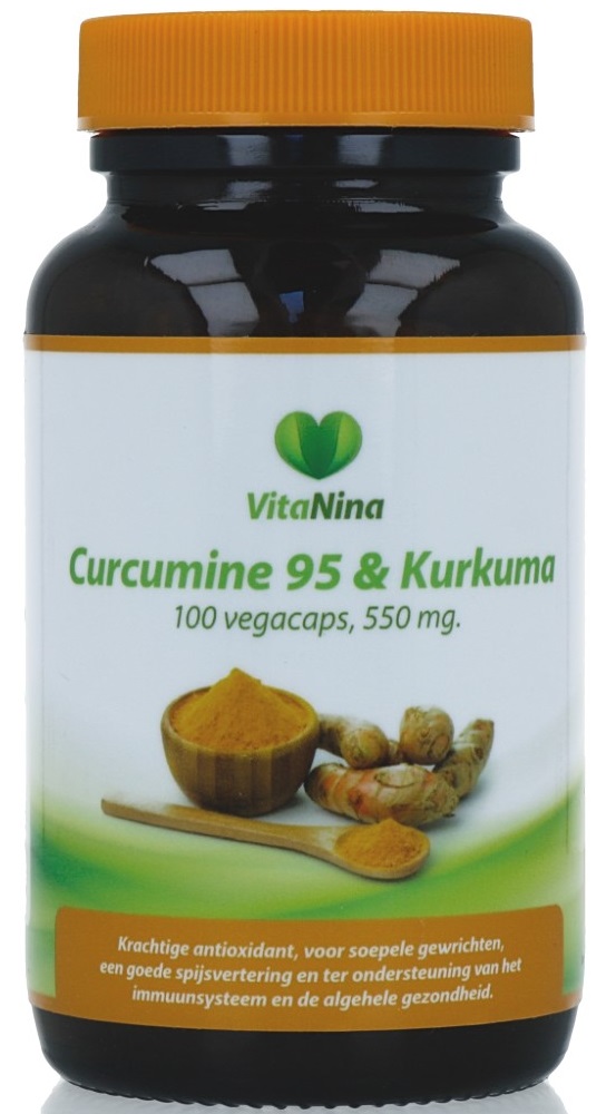 Vitanina Kurkuma & Curcumine 95% Capsules 100st