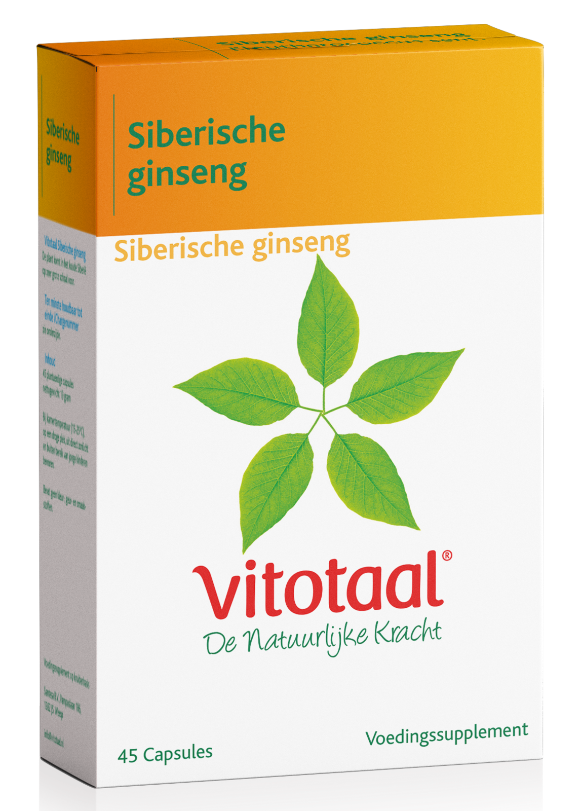 Vitotaal Siberische Ginseng Capsules