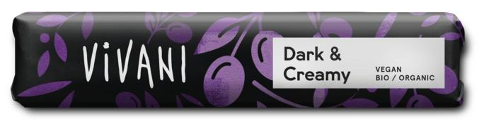 Vivani Chocoladereep Vegan Dark & Creamy