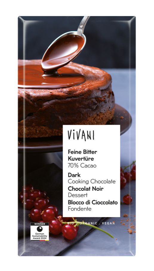 Vivani Dark Cooking Chocolate afbeelding
