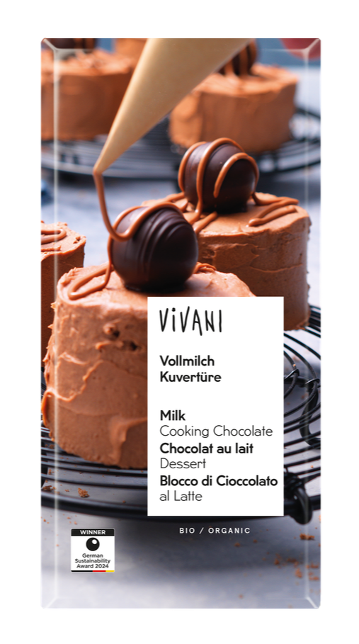 Vivani Milk Cooking Chocolate afbeelding