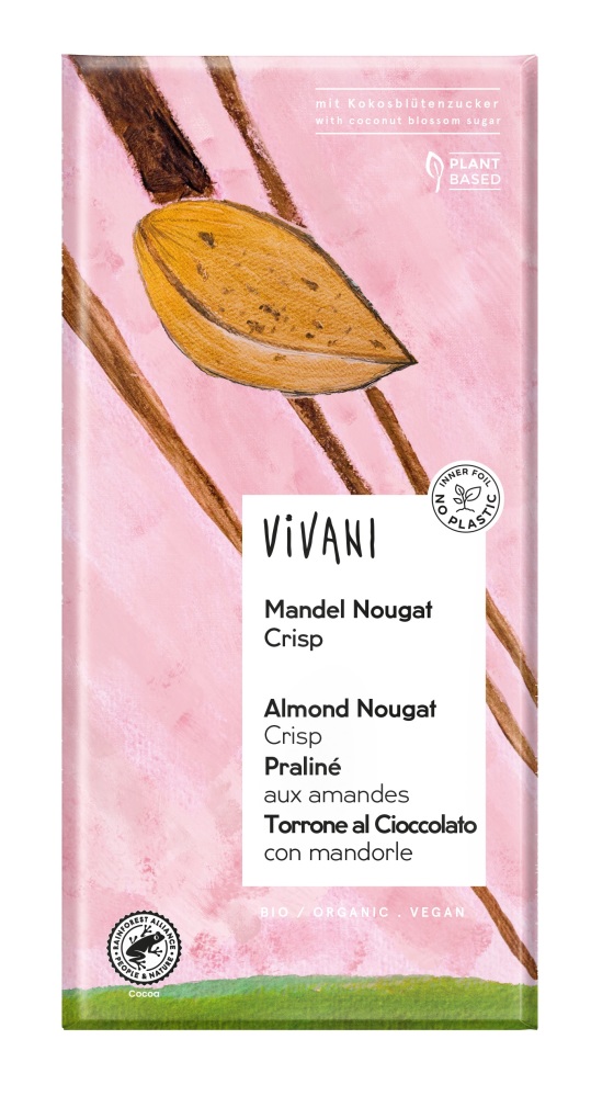 Vivani Almond Nougat Crisp