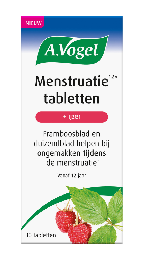 Image of A. Vogel Menstruatie Tabletten + IJzer