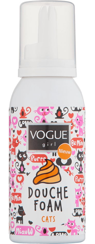 Vogue 6x Girl Douche Foam Cats 100 ml online kopen