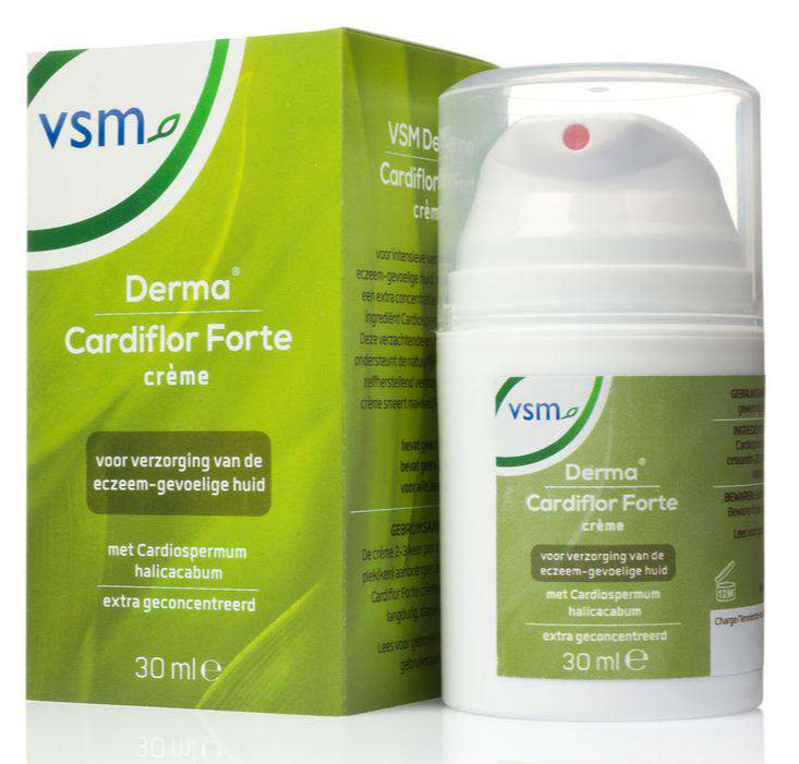 Vsm Derma Cardiflor Forte Crème - Voor intensieve huidverzorging, ook voor de eczeem-gevoelige huid