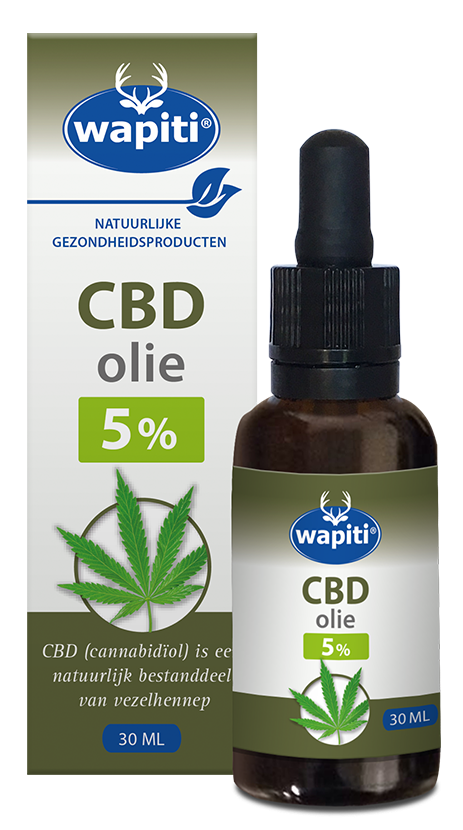 Wapiti CBD Olie 5%