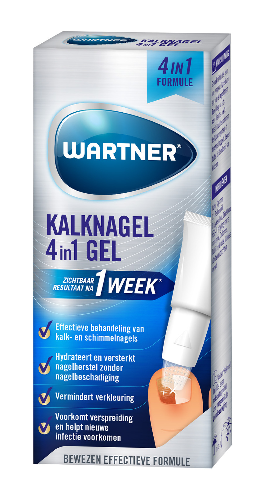 Wartner 4-in-1 Kalknagelgel