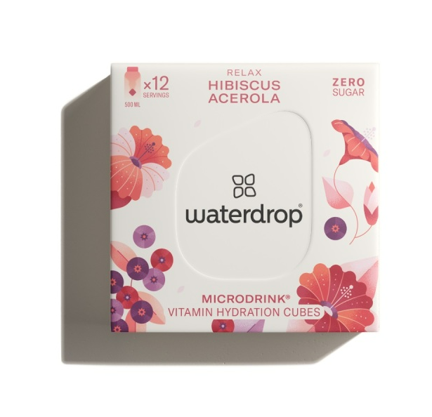 Waterdrop Relax Microdrink Vitamin Hydration Cubes