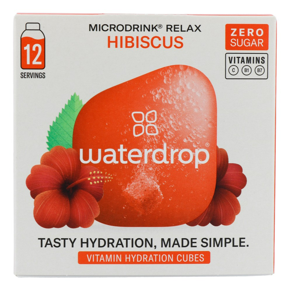 Waterdrop Relax Microdrink Vitamin Hydration Cubes