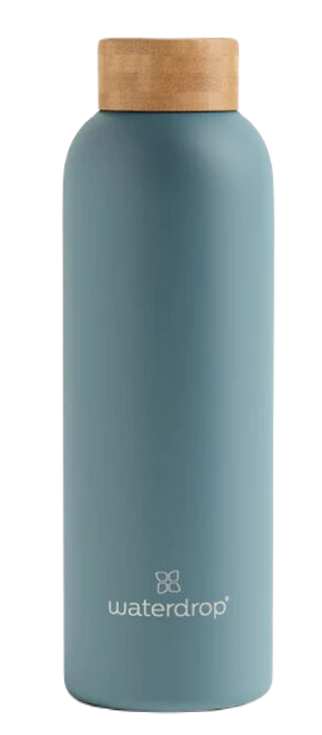 Waterdrop Roestvrijstalen Drinkfles Turquoise 600ml