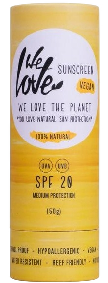 We Love The Planet Zonnebrandstick SPF20