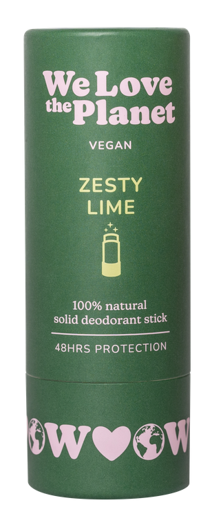 We Love The Planet Zesty Lime Deodorant Stick afbeelding