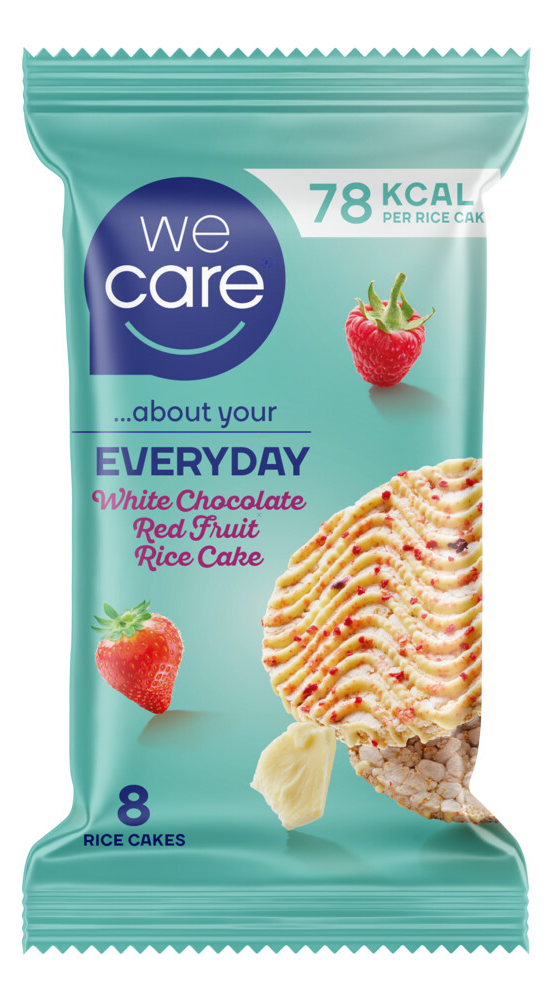 WeCare Every Day White Chocolate Red Fruit Rijstwafel