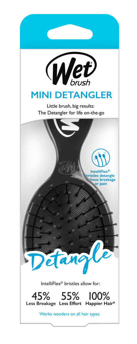 The Wet Brush Borstel Detangle Mini Detangler Black
