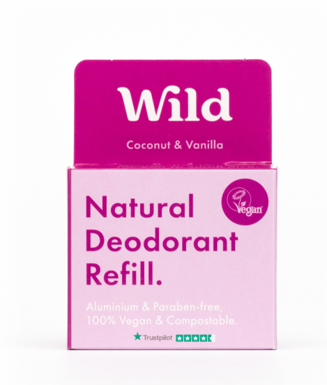 Wild Deodorant - Coconut/Vanilla - Navulling afbeelding