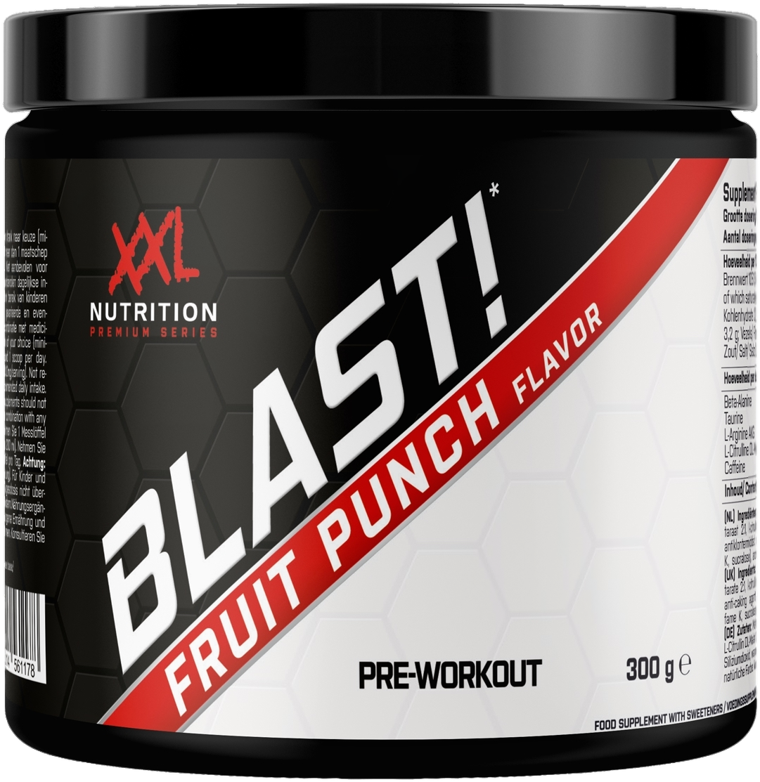 XXL Nutrition Blast! Pre Workout - Fruit Punch