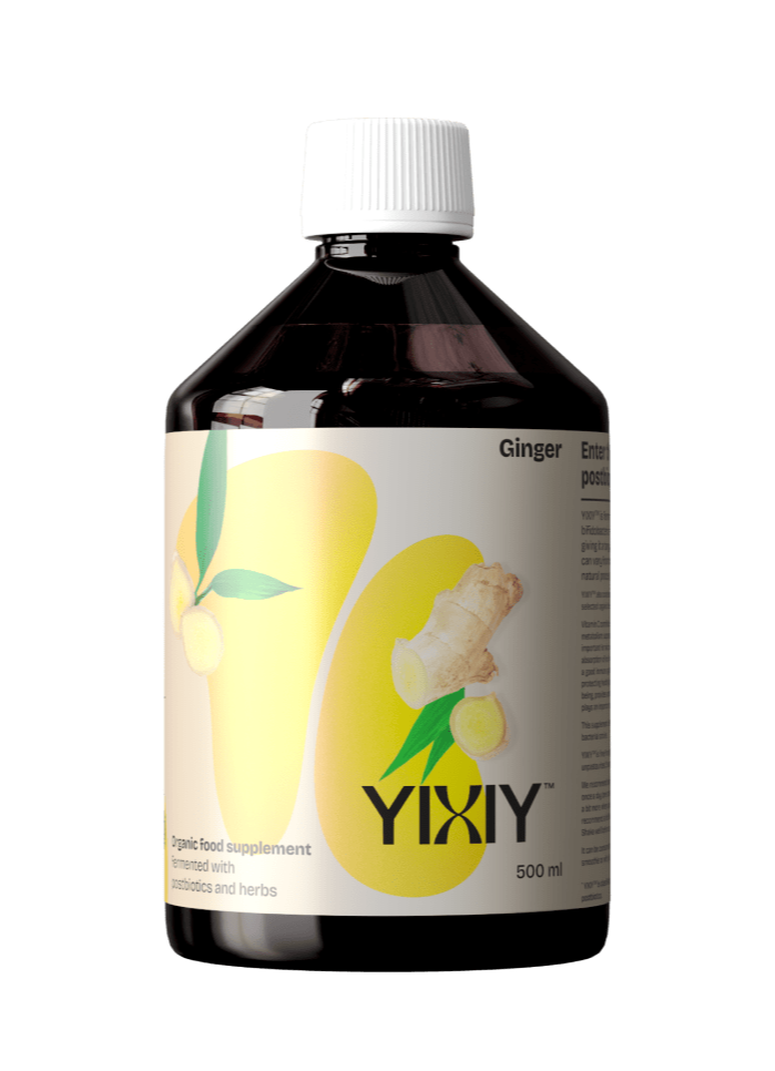 YIXIY Vloeibare Postbiotica Gember Bio afbeelding